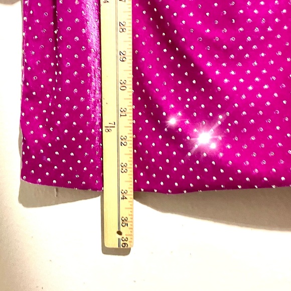 NWT Purple Sequin Asymmetrical Mini Dress reception Party Nadine Merabi Holiday - Picture 12 of 12